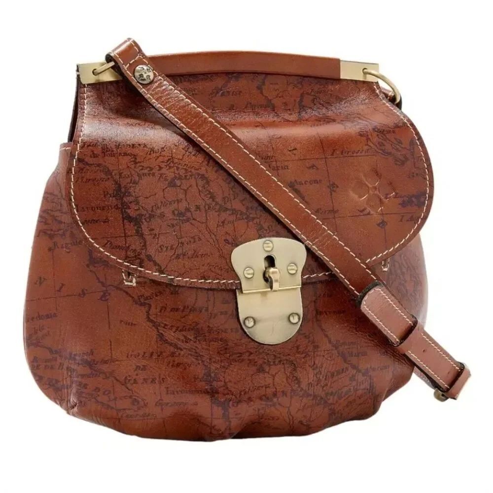 Patricia Nash Vaneto Map Crossbody Bag